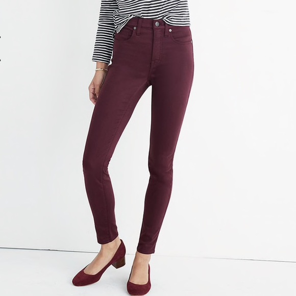 Madewell Denim - Madewell Skinny Skinny Sateen Jeans